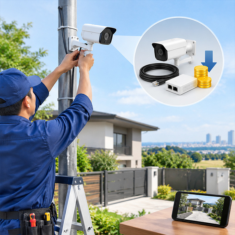 CCTV an abgelegenen Standorten: Installationskosten senken