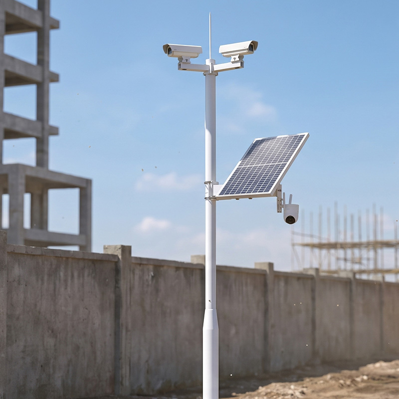Solar-CCTV auf Baustellen planen und sicher versetzen