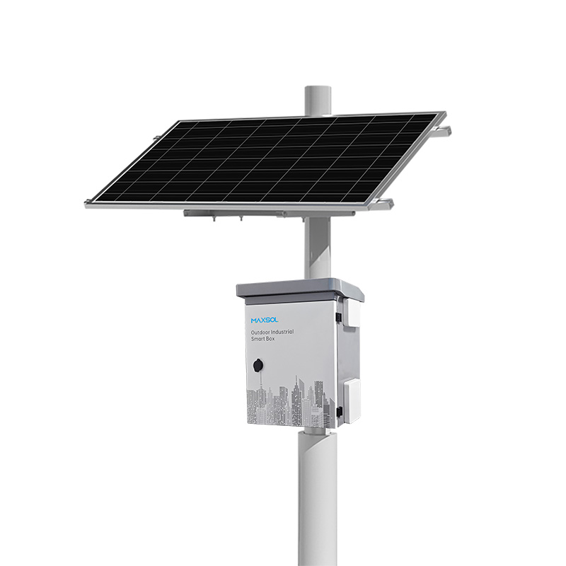 200-W-Solarstromsystem für CCTV mit 100-Ah-LiFePO4-Akku