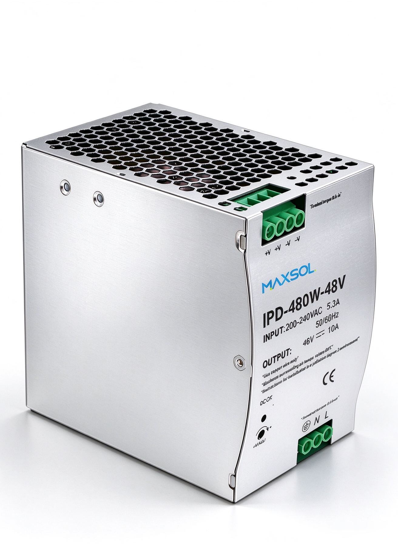 Industrielles DIN-Schienen-Netzteil, 48 V, 480 W