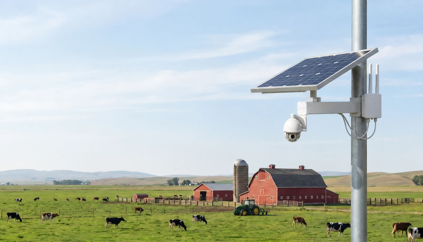 Solarstromversorgungssystem für CCTV