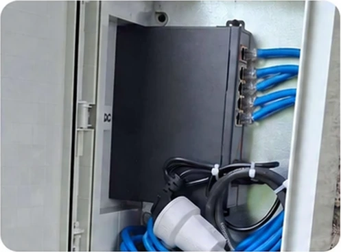Kommerzielle PoE-Switches im Außenbereich