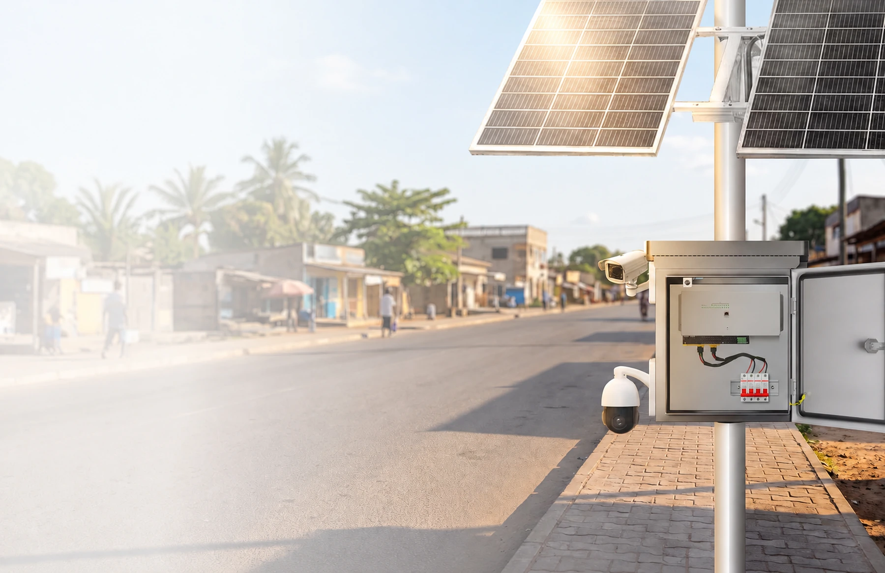 Solarstromversorgungssystem mit intelligenter Steuerung