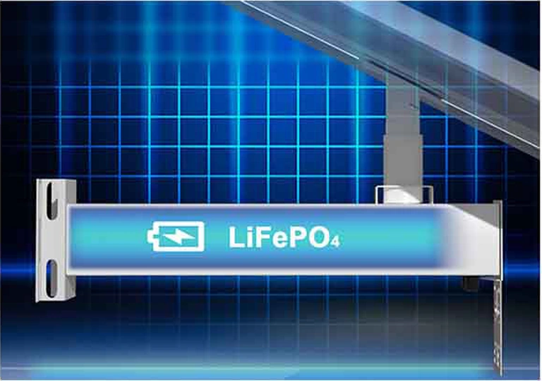 LiFePO4-Batteriegehäuse für längere Solarstromreserve