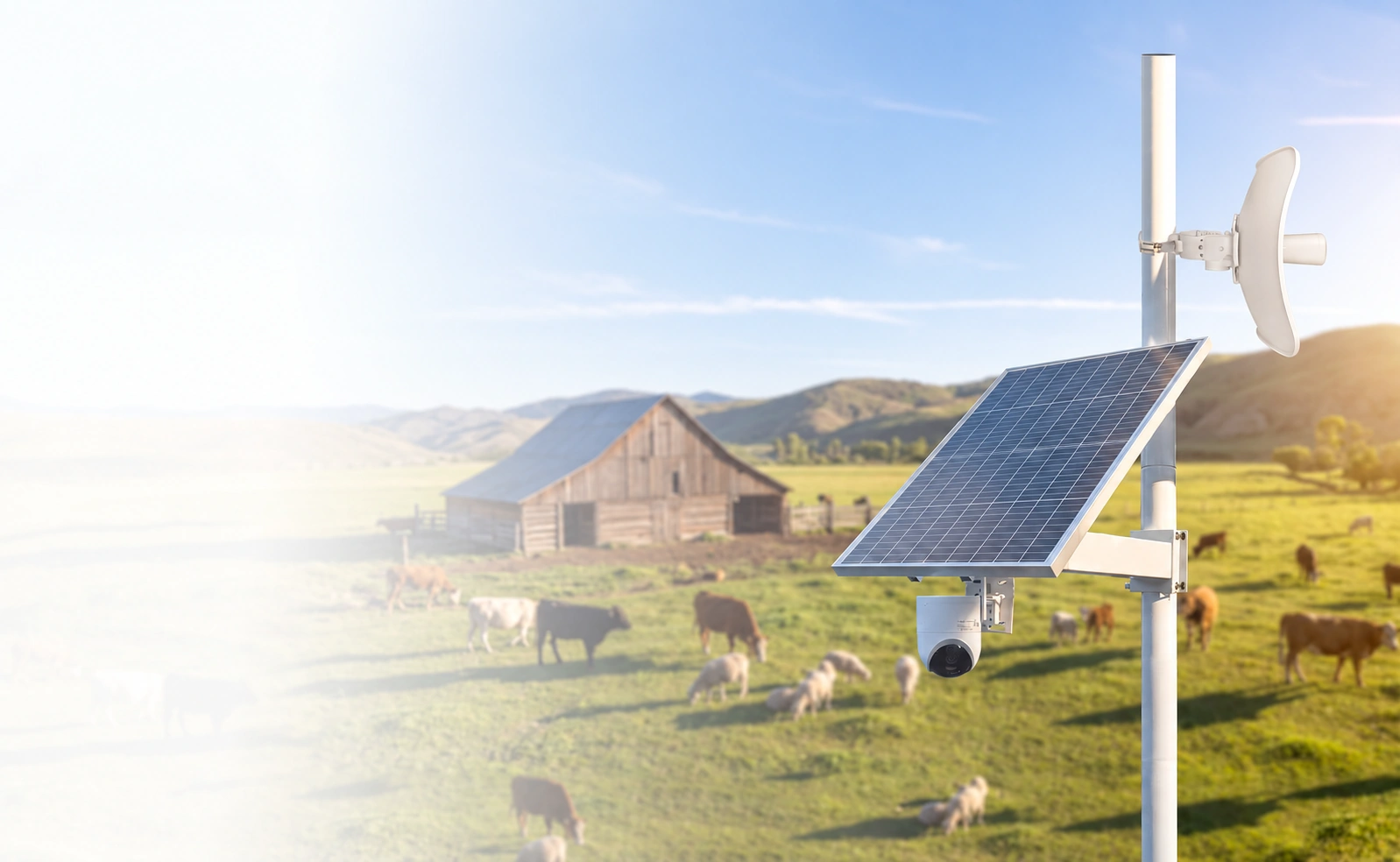 Solarbetriebene Lösung für drahtlose CPE
